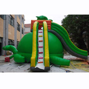 inflatable tortoise slides